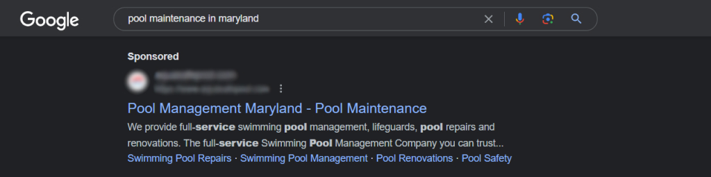 PPC for pool companies