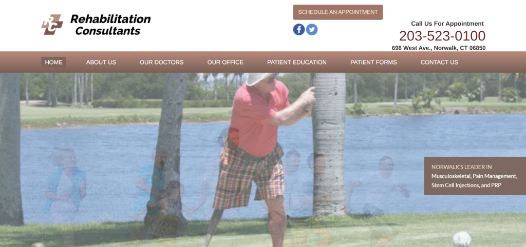 Rehabilitation Consultants homepage