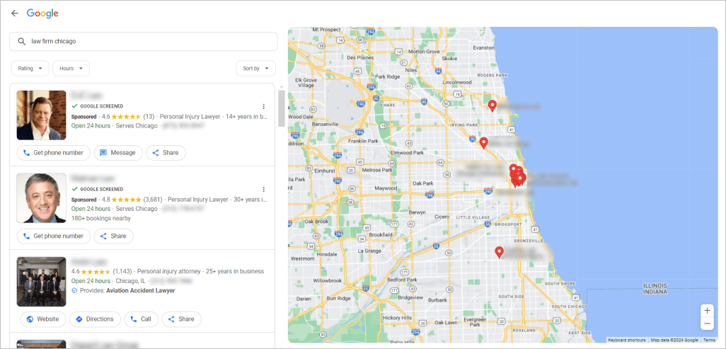 chicago local results